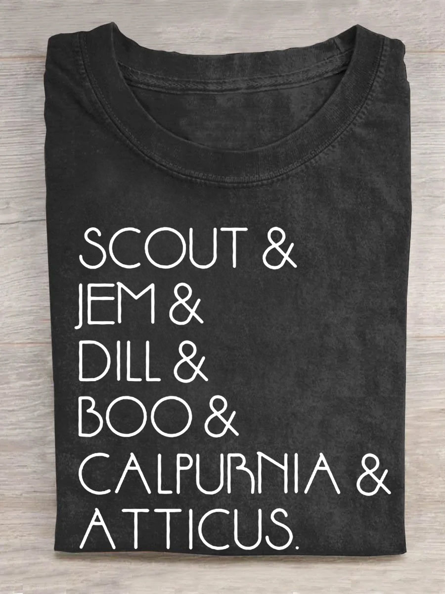 Scout and Jem and Dill Tshirt
