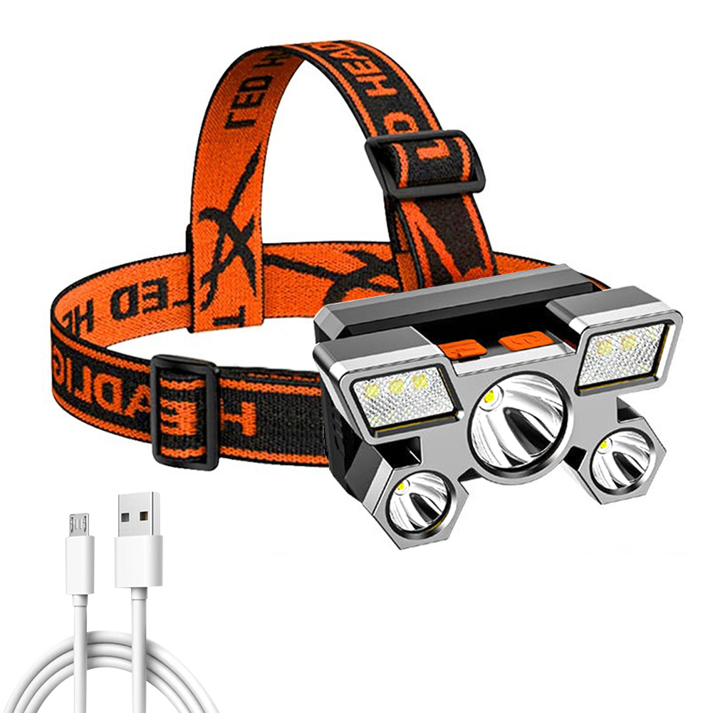 5xLED Beads Portable Fishing Headlight USB Rechargeable Waterproof Headlamp, 501 Original
5xLED Beads Portable Fishing Headlight USB Rechargeable Waterproof Headlamp, 501 Original
