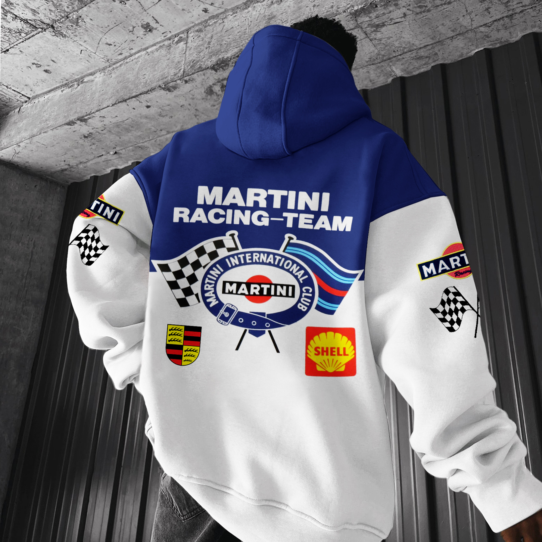 Oversize Martini Racing Hoodie