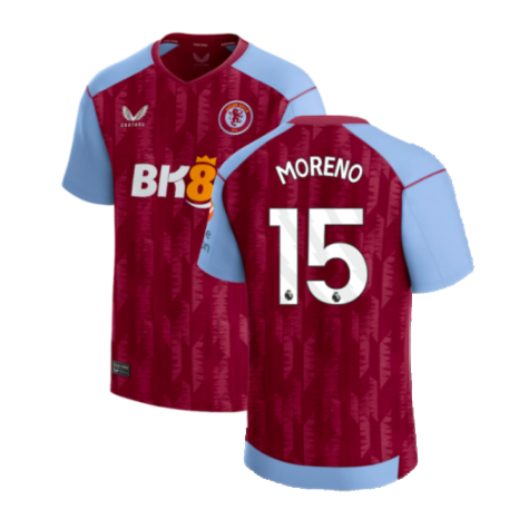 Aston Villa Álex Moreno 15 Home Shirt Kit 2023-2024