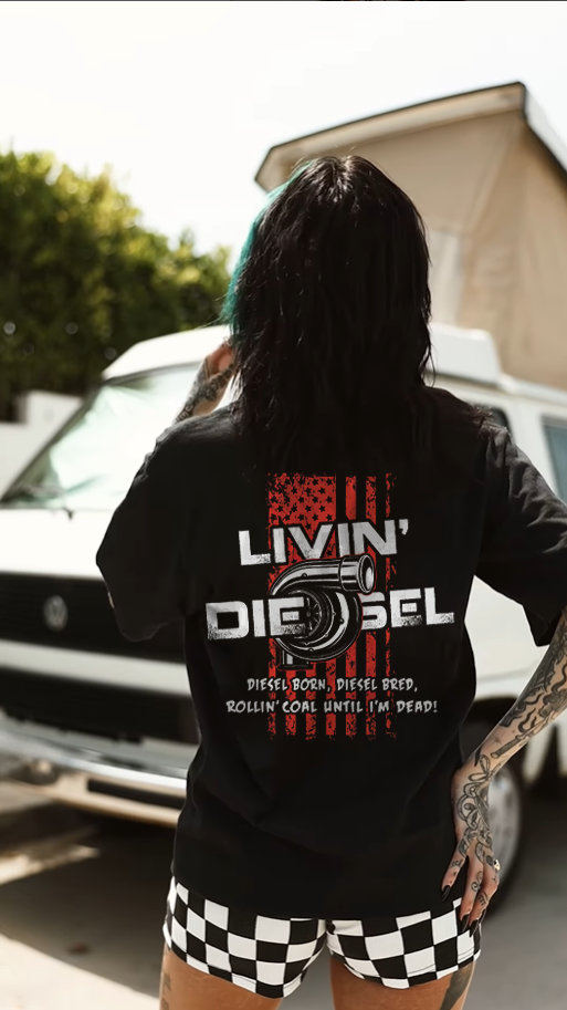 Livin' Diesel T-shirt - Devcarry