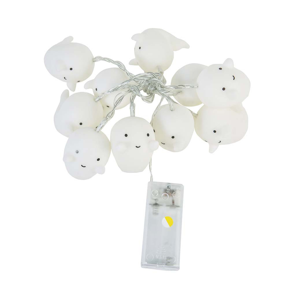 10LED String Lights Ghost Shaped Silicone Halloween Party Decorative Lamp, 501 Original
10LED String Lights Ghost Shaped Silicone Halloween Party Decorative Lamp, 501 Original