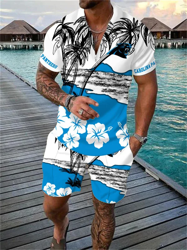 Carolina Panthers
Limited Edition Polo Shirt And Shorts Two-Piece Suits