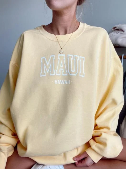 Maui Sweatshirt August Lemonade August Lemonade
