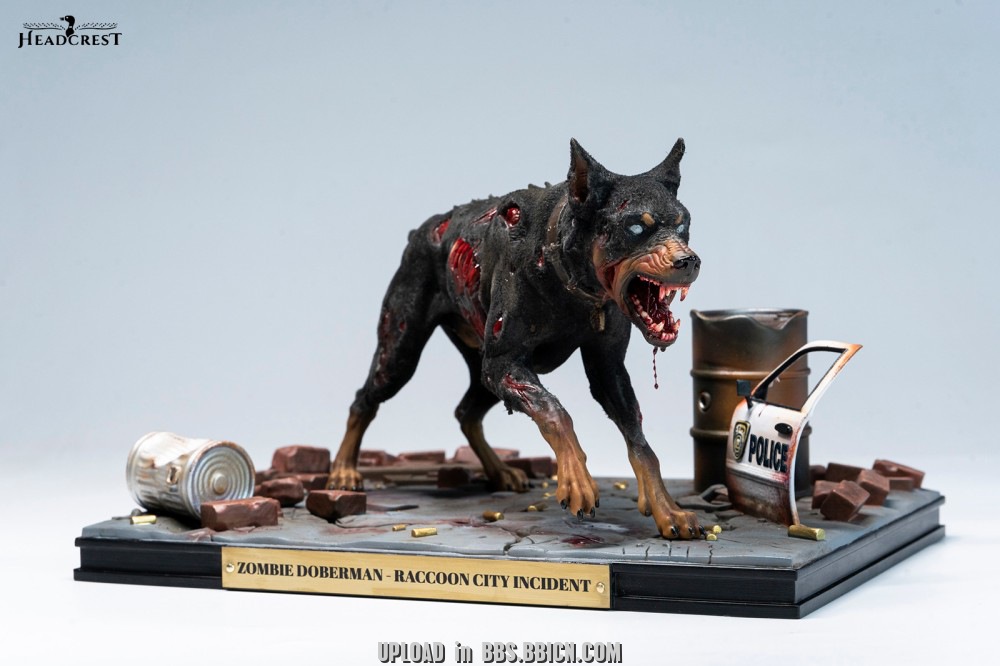 HEADCREST-Apocalyptic Zombie Dog-H2602