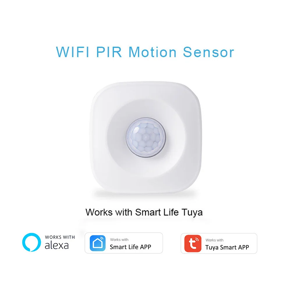 wifi human body induction sensor Tuya smart home human body mobile infrared monitoring alarm RSH-WiFi-MS05 Deutsche Aktionsprodukte Full Strike Gmbh