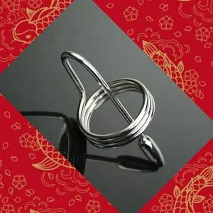 pornhint Pornhint Urethral Plug For Male/Stainless Steel Sounding Dilator/Penis Plug/Urethral Sound/Fetish Sex Toy/Adult Game/Penis Clamp Ring