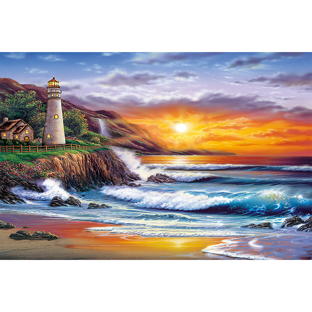 Seaside Lighthouse - Round Drill Diamond Painting - 60*40CM (Big Size), 501 Original
Seaside Lighthouse - Round Drill Diamond Painting - 60*40CM (Big Size), 501 Original