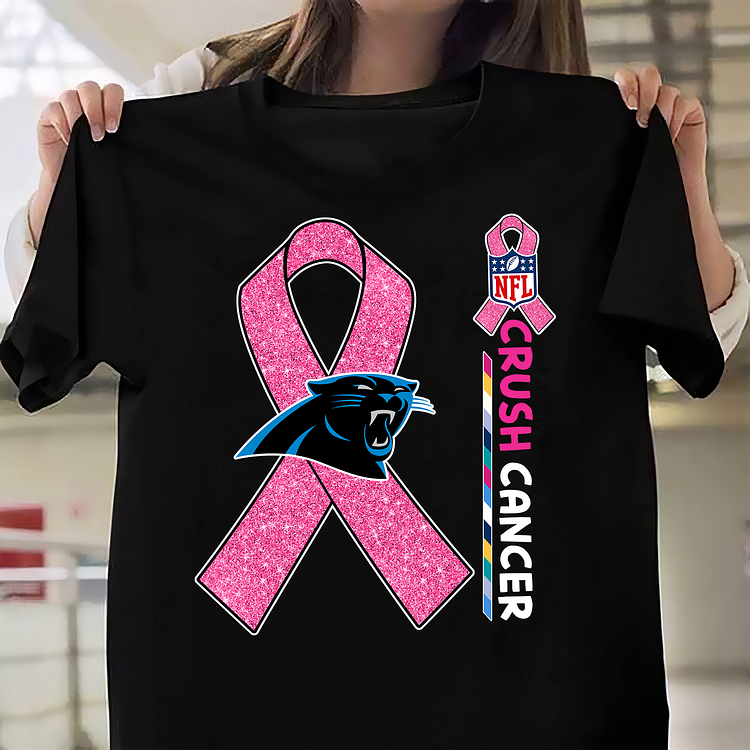 NFL Carolina Panthers Crush Cancer Shirt