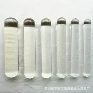 pornhint Pornhint Long Crystal Glass Dildo Rod Huge Anal Butt Plug G-spot Massager Women Sex