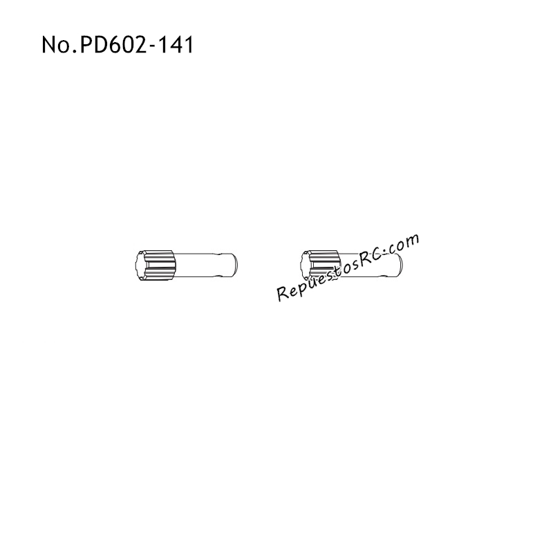 PD RACING TK10 Piezas para Coches RC Copas Diferenciales PD602-141