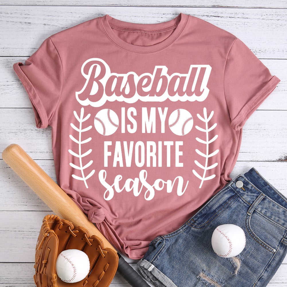 Baseball is my favorite season T-shirt Tee-00188-Guru-buzz