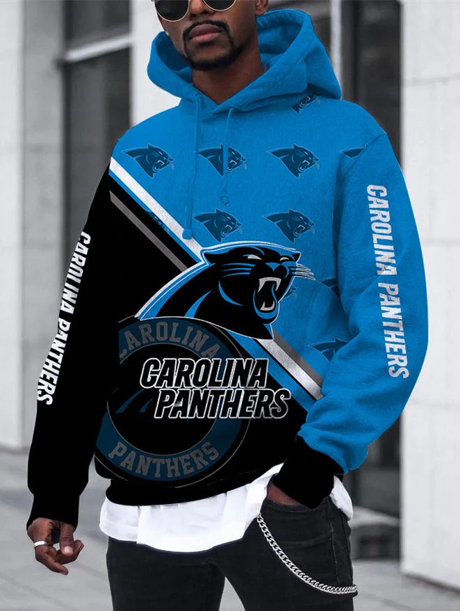 Carolina Panthers
3D Printed Hooded Pocket Pullover Hoodie