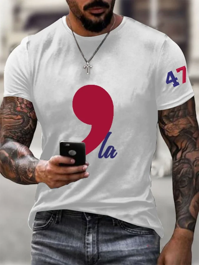 Men's La 47 Print T-Shirt socialshop