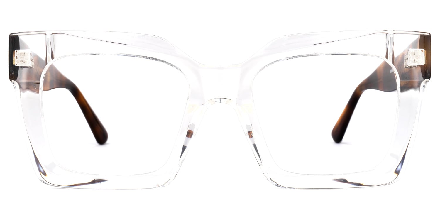 Pacheco Square Crystal Eyeglasses Vooglam UK