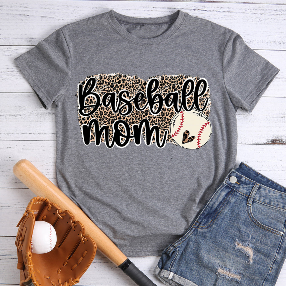 Baseball mom T-Shirt Tee -598299-Guru-buzz