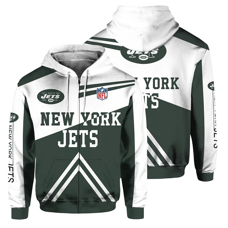 New York Jets Limited Edition Zip-Up Hoodie