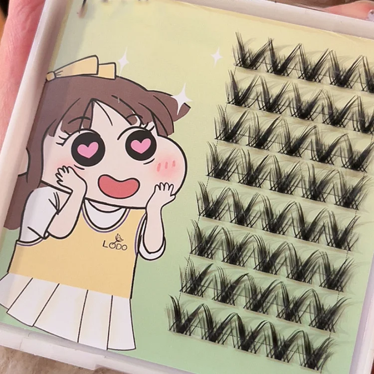 Aprileye Segmented thick curling Barbie false eyelashes