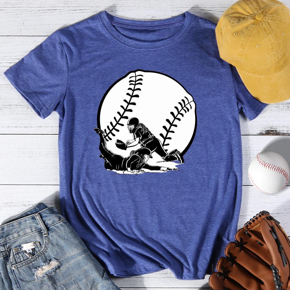 Professional Baseball Player Round Neck T-shirt-0024566-Guru-buzz