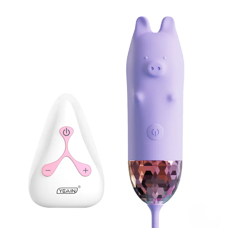 10 Frequency Wireless Control Piglet Vibrator Rosetoy Official