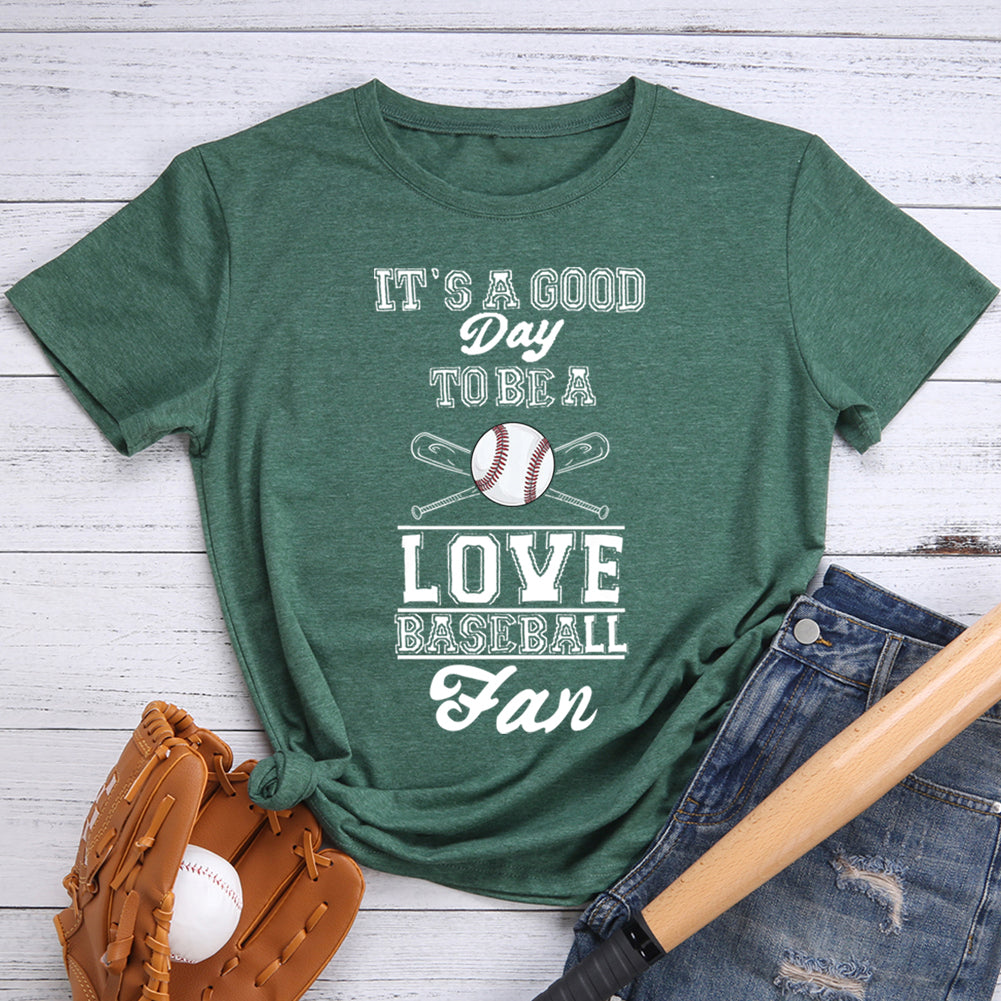 It's a good day to be a baseball fan   T-shirt Tee -611284-Guru-buzz