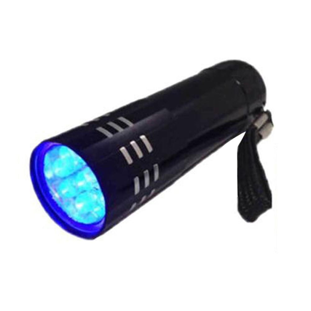 10pcs Black Mini Aluminum UV ULTRA VIOLET 9 LED FLASHLIGHT Torch Light Lamp, 501 Original
10pcs Black Mini Aluminum UV ULTRA VIOLET 9 LED FLASHLIGHT Torch Light Lamp, 501 Original