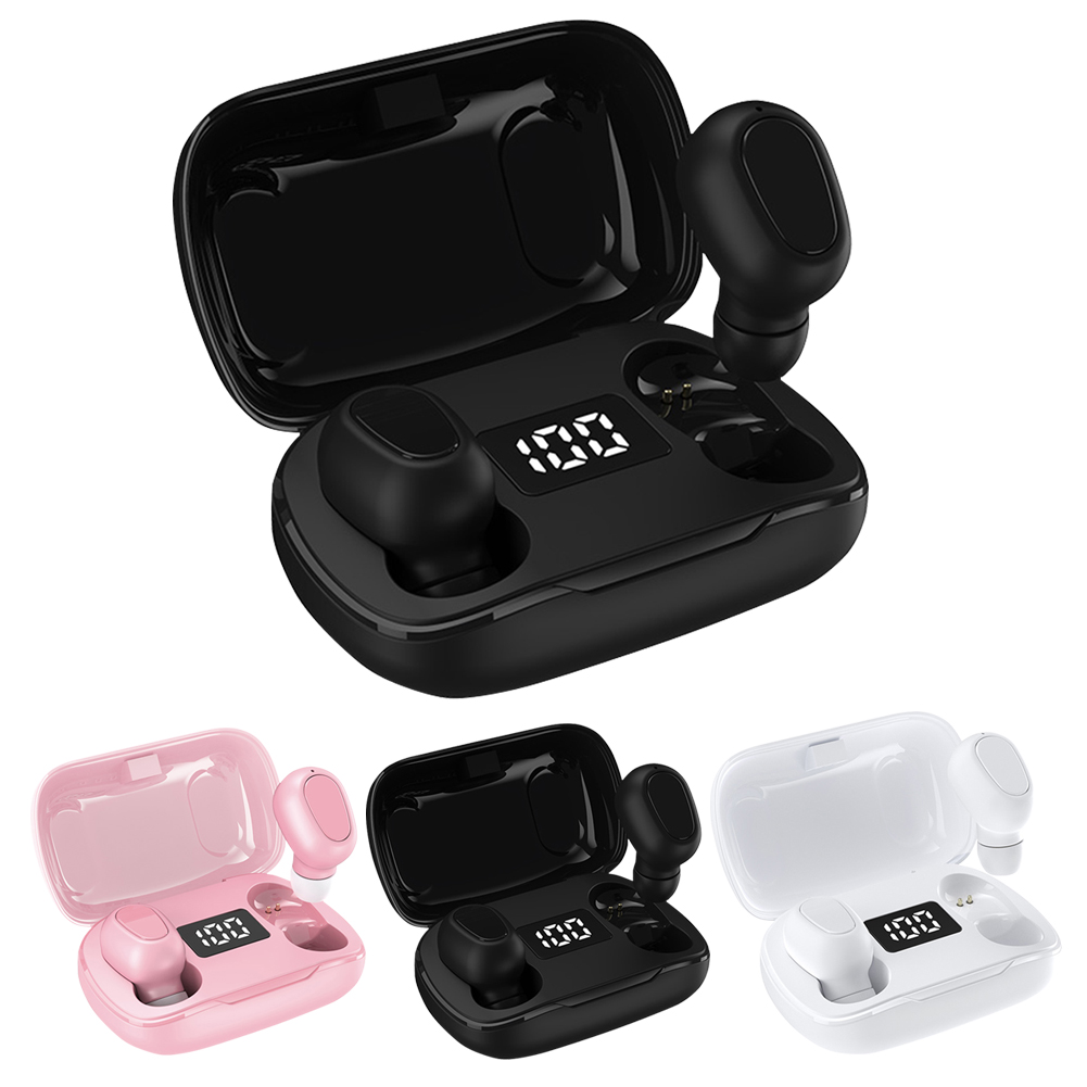 L21pro TWS Bluetooth Wireless Earbuds Waterproof In-Ear Headset with Mic, Pink, 501 Original
L21pro TWS Bluetooth Wireless Earbuds Waterproof In-Ear Headset with Mic, Pink, 501 Original