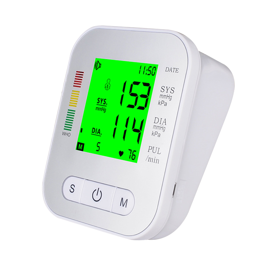 LCD Upper Arm Blood Pressure Monitor Pulse Meter Tonometer Sphygmomanometer, 501 Original
LCD Upper Arm Blood Pressure Monitor Pulse Meter Tonometer Sphygmomanometer, 501 Original