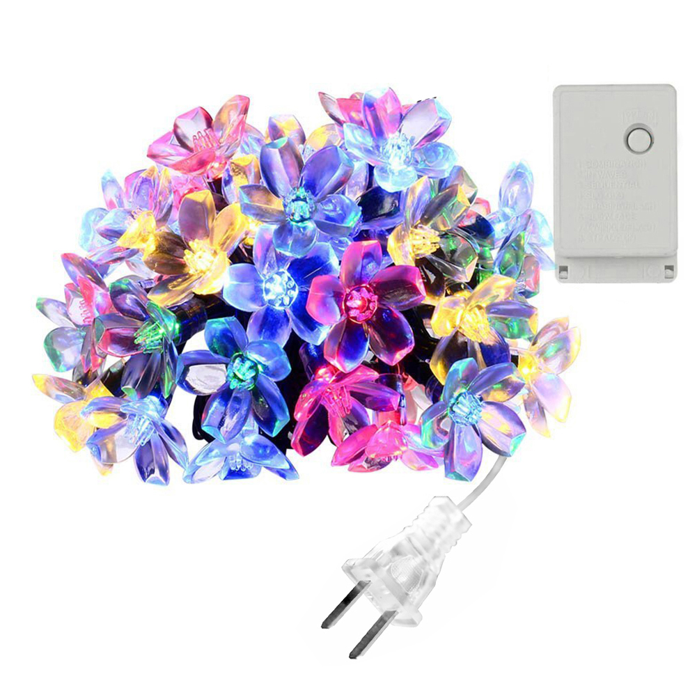 Garland Decoration 10m 100 LED Waterproof Cherry Blossom Fairy Light String, Us plug+warm light, 501 Original
Garland Decoration 10m 100 LED Waterproof Cherry Blossom Fairy Light String, Us plug+warm light, 501 Original