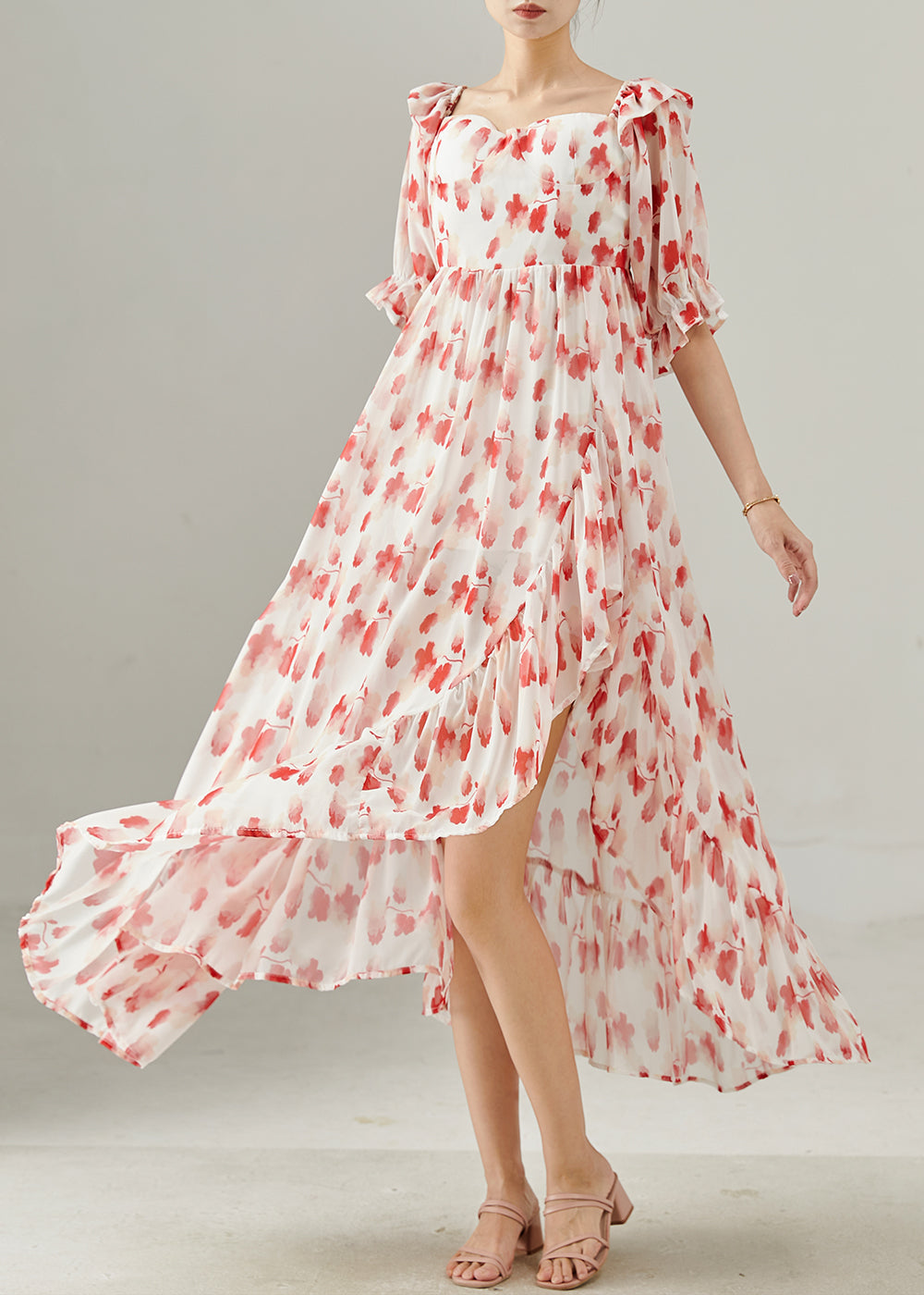 black drop waist dress Off Shoulder Mini Color:Green Pink Floral Baylee 'Dark' season 2 trailer