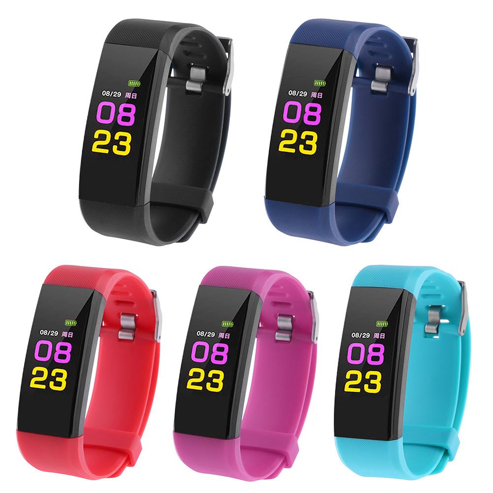 Color LCD Screen 115 Plus Smart Bracelet Fitness Tracker Heart Rate Blood, Green, 501 Original
Color LCD Screen 115 Plus Smart Bracelet Fitness Tracker Heart Rate Blood, Green, 501 Original