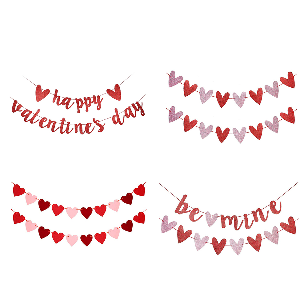 Sweet Heart Garland Banner Flags Happy Valentines Day Party Hanging Decor, 501 Original
Sweet Heart Garland Banner Flags Happy Valentines Day Party Hanging Decor, 501 Original