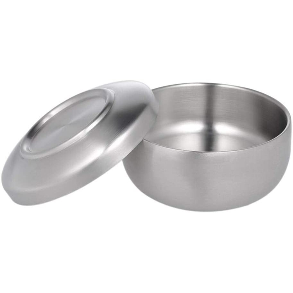 Stainless Steel Shaving Soap Bowl Men Shaving Bowl Soap Mug Clean Shaver, 501 Original
Stainless Steel Shaving Soap Bowl Men Shaving Bowl Soap Mug Clean Shaver, 501 Original