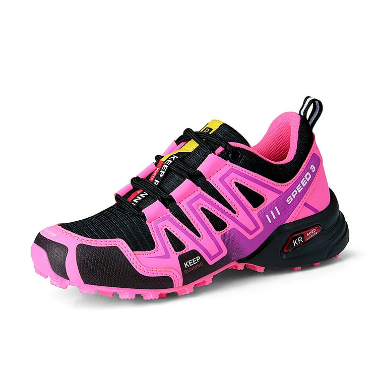 Mountain Shoes Men and Women Hiking Shoes Trail Running Breathable Hiking Shoes Anti-slip Climbing Shoes shopify Stunahome.com