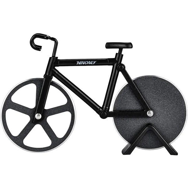 Bicycle Pizza Cutter Black