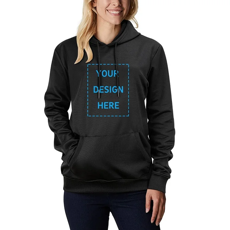Personalized Unisex Printed Anthem Hoodie With Black Design