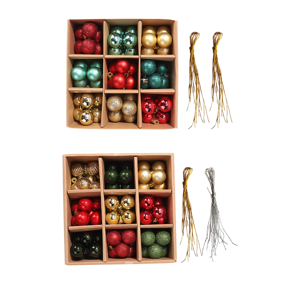 54pcs Glitter Christmas Ball Set Family Party Christmas Tree Hanging Balls, 54pcs set 3-6cm, 501 Original
54pcs Glitter Christmas Ball Set Family Party Christmas Tree Hanging Balls, 54pcs set 3-6cm, 501 Original
