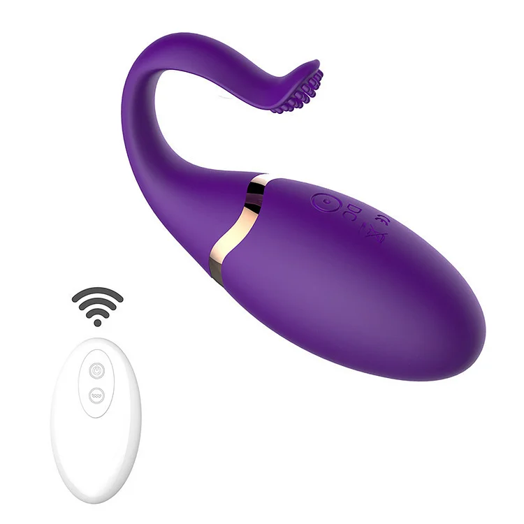 Pearlsvibe Wireless Remote Control Vibrating Egg Bullet Vibrator G Spot Clitoris Stimulator 
