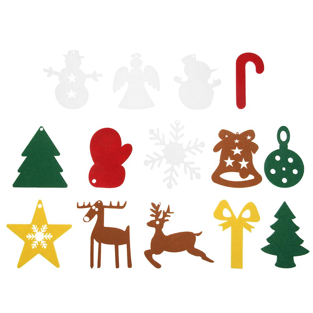 Non-Woven Elk Snowflake Snowman Christmas Tree Pendant Ornaments Xmas Decor, 501 Original
Non-Woven Elk Snowflake Snowman Christmas Tree Pendant Ornaments Xmas Decor, 501 Original