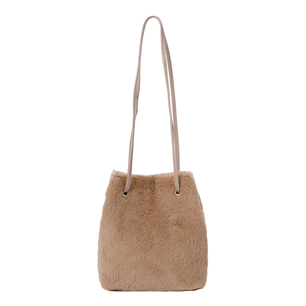 Fashion Solid Furry Bucket Shoulder Bag Women Plush Street Handbag Purse, Black, 501 Original
Fashion Solid Furry Bucket Shoulder Bag Women Plush Street Handbag Purse, Black, 501 Original