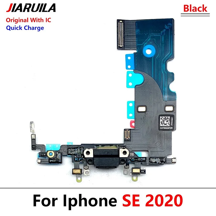 Original For iPhone SE 2020 Dock Connector Micro USB Charger Charging Port Flex Cable Microphone Board