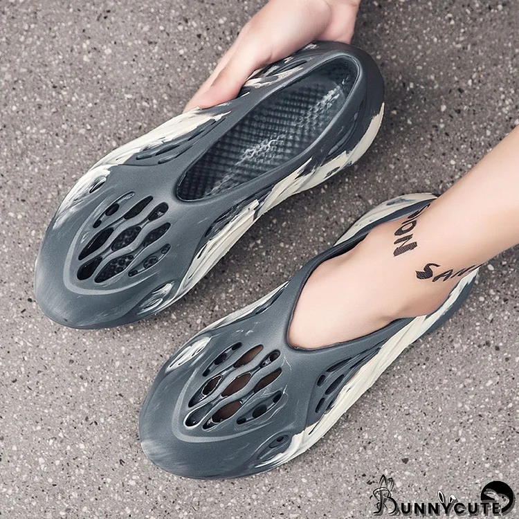 Hollow Out Hole Shoes Trendy Women And Men's Sandals Spring And Summer Beach Shoes Sports Sandals And Slippers