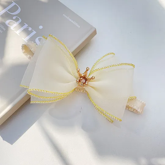 Baby Girl Cute Tiara Bow Hairband