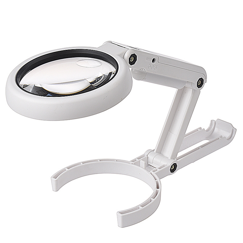 LED Folding Magnifier for Reading Portable Handheld Loupe Magnifying Glass, 501 Original
LED Folding Magnifier for Reading Portable Handheld Loupe Magnifying Glass, 501 Original