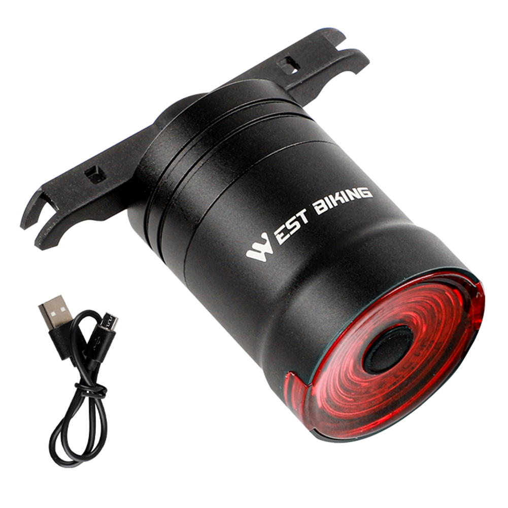 WEST BIKING COB LED Taillight Bicycle Smart Brake Sensor Rear Warning Lamp, #a, 501 Original
WEST BIKING COB LED Taillight Bicycle Smart Brake Sensor Rear Warning Lamp, #a, 501 Original