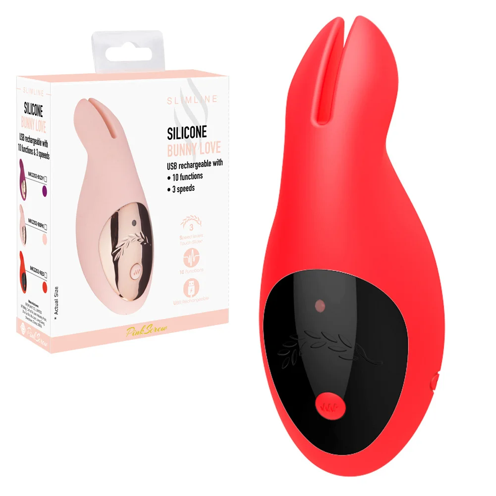 10 Frequency Rabbit Teases Vibrator Rosetoy Official