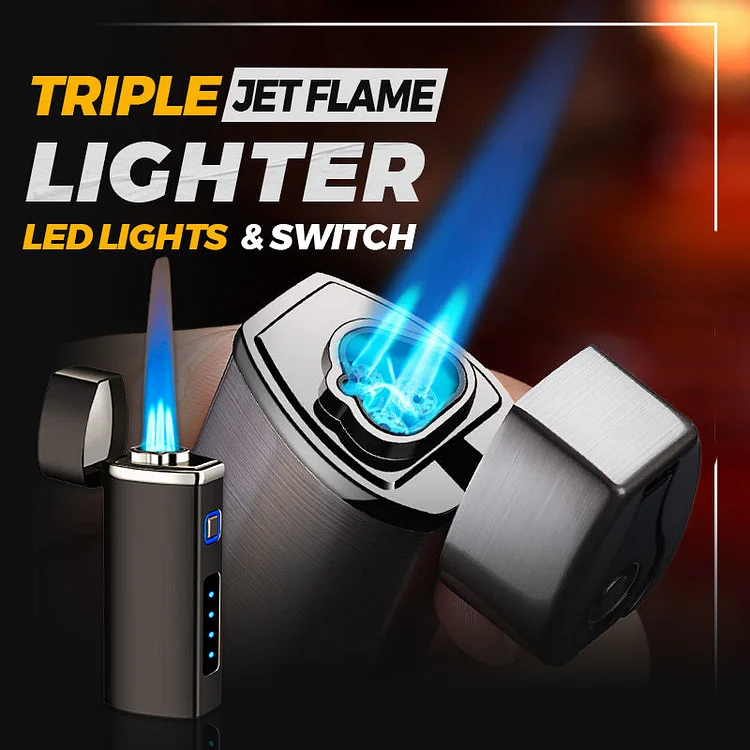 Triple Jet Flame Lighter