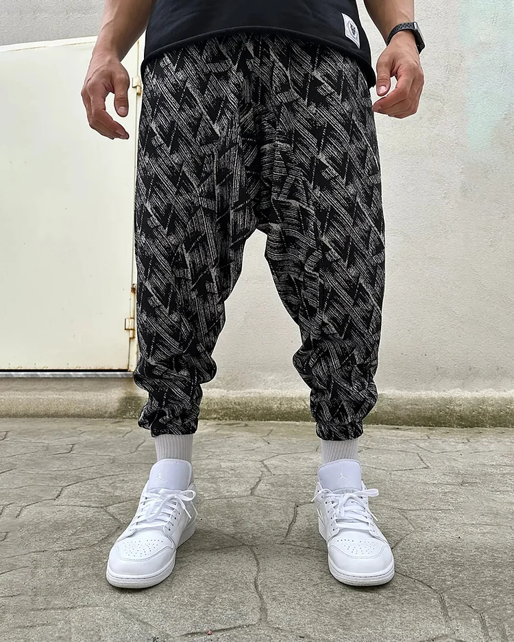 Printed Haren Men's Jogging Pants