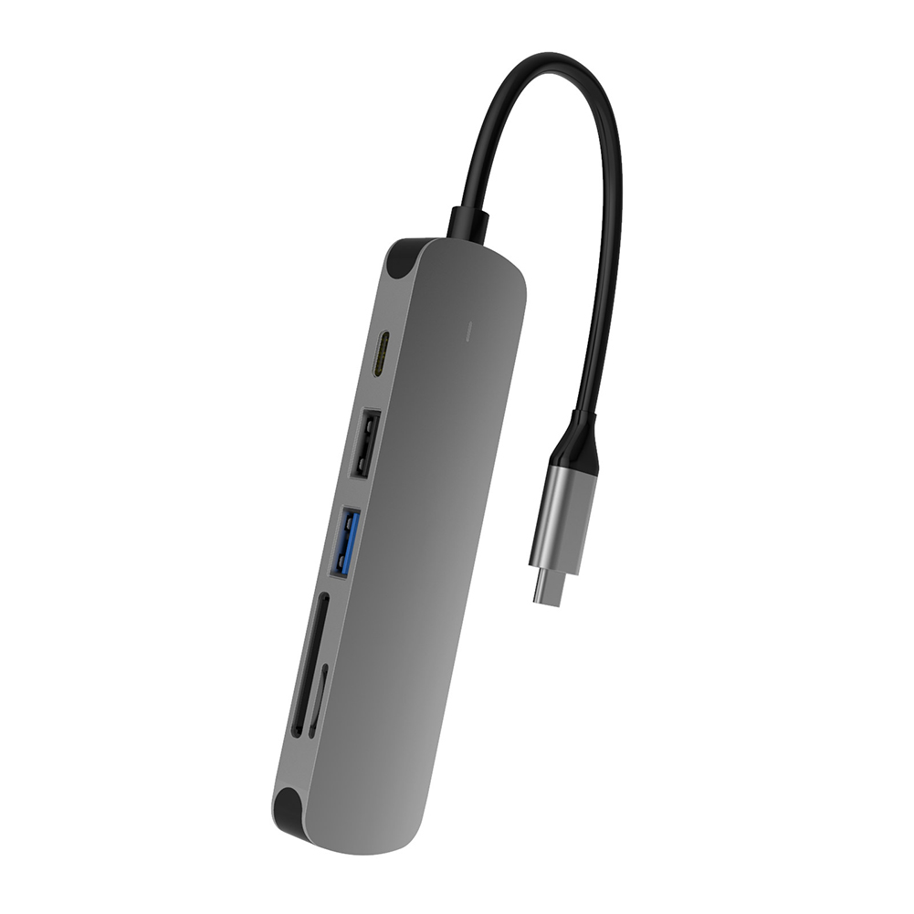 6 in 1 USB C Hub to 4K HDMI USB 3.0 2.0 60W PD Memory Card Reader Adapter, 501 Original
6 in 1 USB C Hub to 4K HDMI USB 3.0 2.0 60W PD Memory Card Reader Adapter, 501 Original