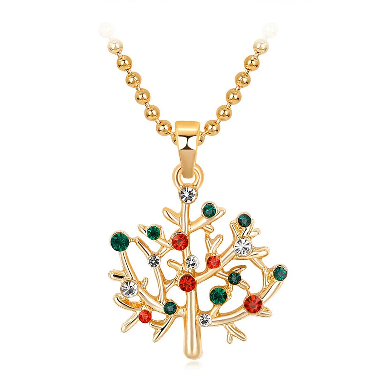 Christmas Chain Necklace Pendant socialshop